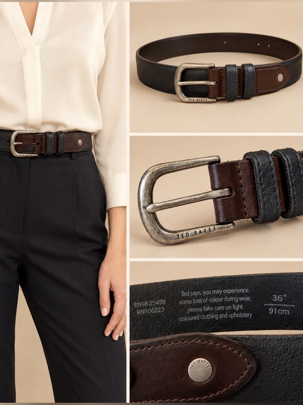 Ted Baker Leather Belt - England